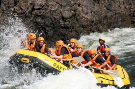 white water rafting trip, water sports, watersports in india, water adventures in india