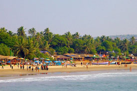 Honeymoon Destinations to goa, Booking for Honeymoon in Goa India